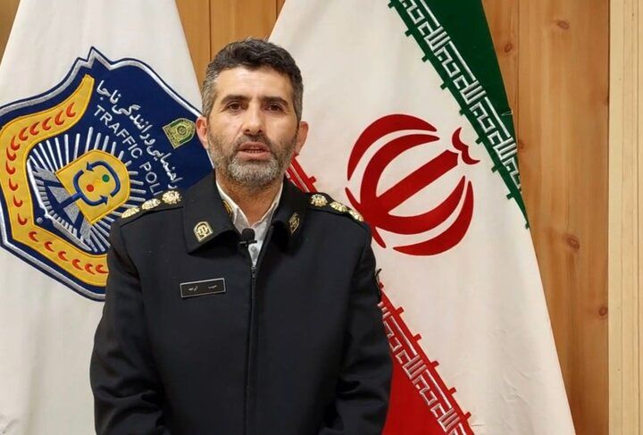 بارش شدید برف در تمامی محورهای مواصلاتی استان