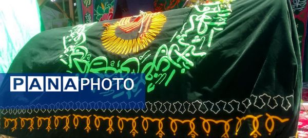 خیابان‌های بن، رنگ ماتم گرفت: تشییع نمادین پیکر امام هشتم