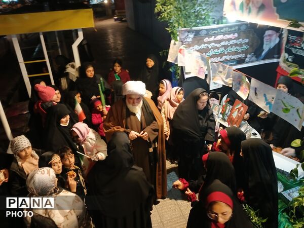 هفتمین شب از برپایی موکب اداره آموزش و پرورش کردکوی