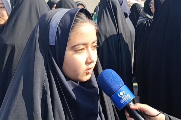 راهپیمایی 13 ابان در عرصه میدان شهدا مشهد مقدس 