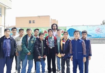 پویش کاشت نهال امید به یاد شهید دانش‌آموز «امیرعلی کمالی »