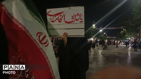 مراسم باشکوه عزاداری محرم همراه با تجمع در مسجد جامع شهرستان نیشابور