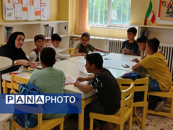 کلاس‌های تابستانه کانون پرورش فکری کودک و نوجوان فرخشهر 