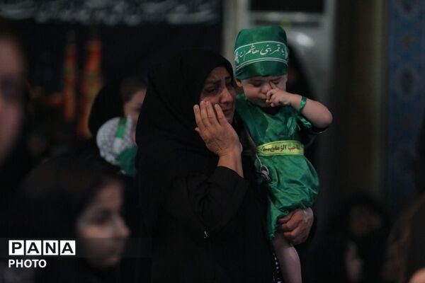 مراسم شیرخوارگان حسینی در صفادشت 