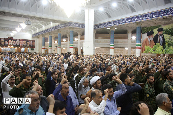 وداع با پیکر مطهر شهید عباس آقایی در قم