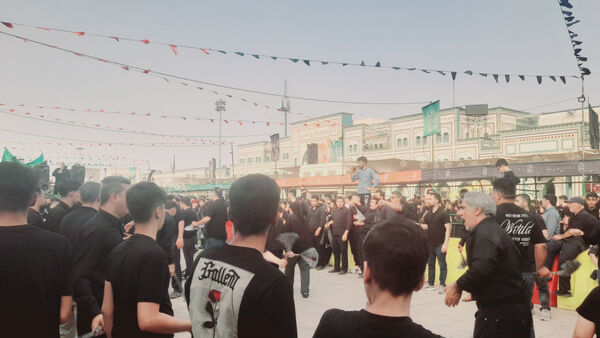 دسته عزاداری مسجد صاحب الزمان(عج) قم 