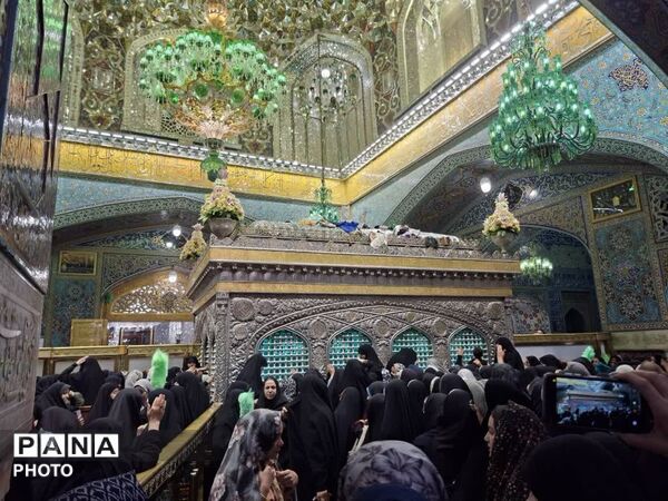نورِ ربیع در آستانه‌ی رضا؛ جشنی در دلِ حرم