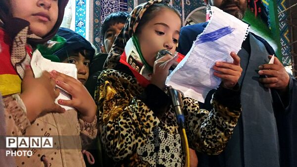 گرامیداشت سی و هشتمین  روز شهادت رهبر معظم انقلاب در بی بی شطیطه شهرستان نیشابور 
