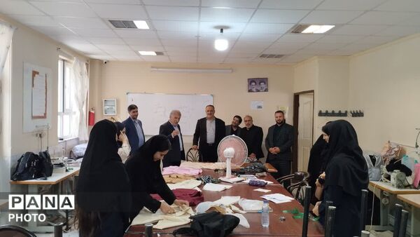 بازدید از حوزه‌های امتحانات نهایی و روند ثبت نام دانش آموزان در شهرستان مرزی کلات 