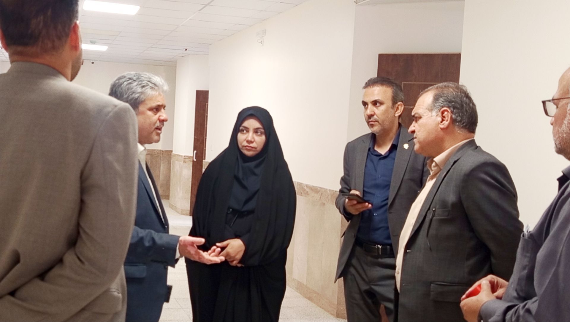 بازدید رییس سازمان آموزش و پرورش استثنایی خراسان رضوی از پروژه مدرسه «روزبه حمیدی»