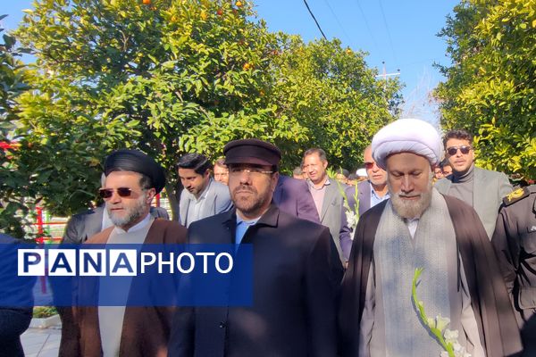 سومین سالگرد شهید علی‌اکبر رنجبر در گلزار شهدای شیراز