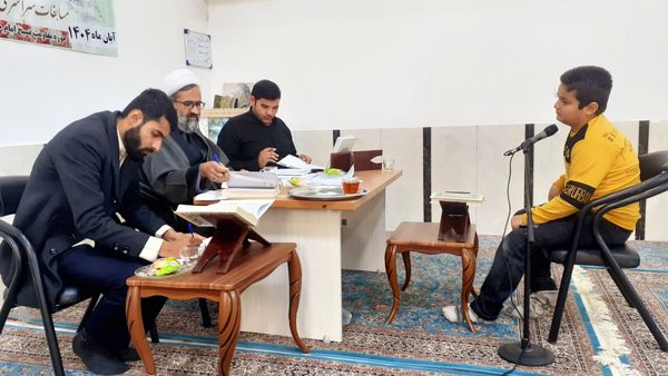  مسابقات سراسری قرآن و عترت بسیج در شهرستان خلیل آباد