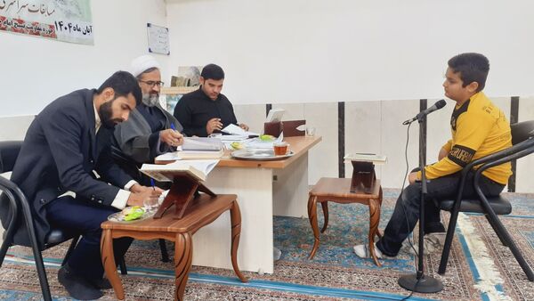  مسابقات سراسری قرآن و عترت بسیج در شهرستان خلیل آباد