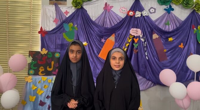 جشن شکوفه‌ها در دبستان علمدار تفت