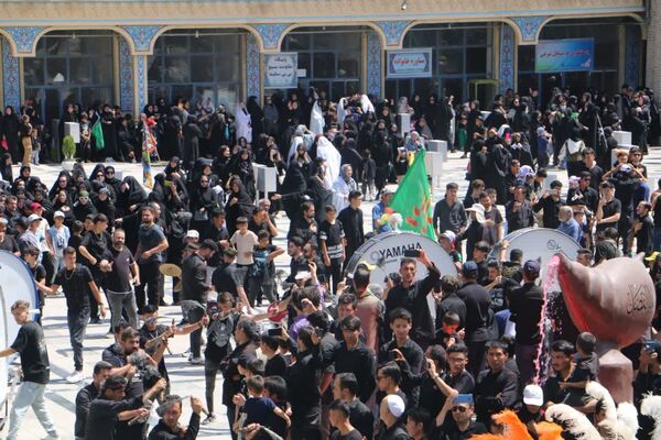  مراسم عزاداری ظهر عاشورا در صفادشت