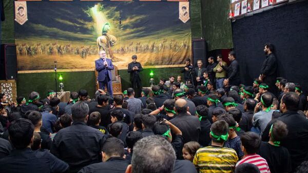 شور عزای حسینی در مساجد مشهد 