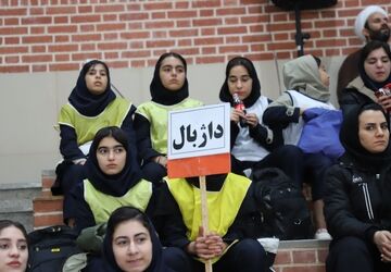  مسابقات داژبال جام اقتدار ایران در تبریز