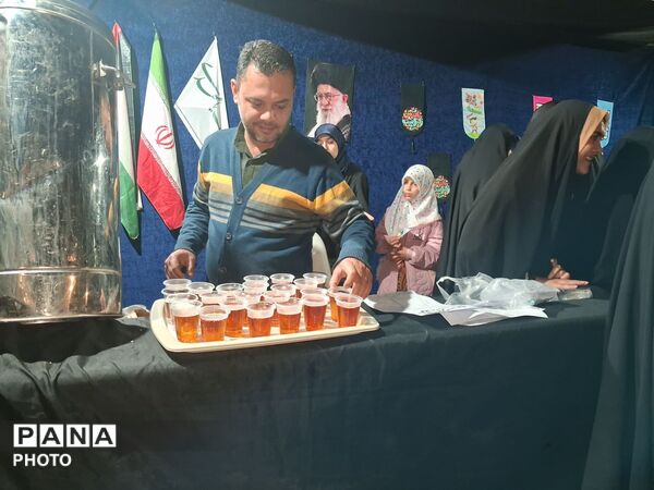 حماسه سازی مردم نیشابور در بیستمین شب از راهپیمایی های مردمی بلوار فضل 