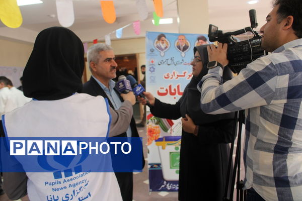 انتخابات شورای دانش‌آموزی مدرسه شهدای هسته‌ای بوشهر