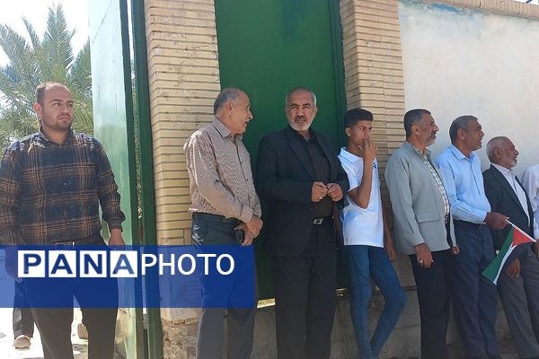 راهپیمایی روز قدس در سعدآباد