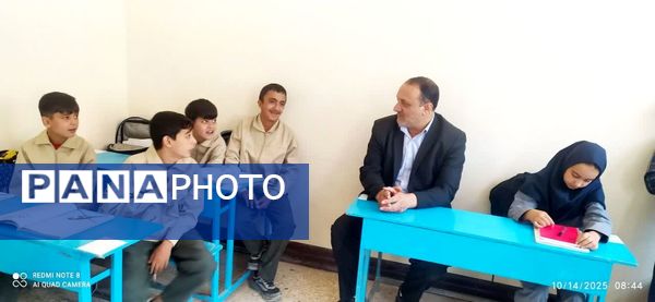 بازدیدهای نظارتی مدیر آموزش و پرورش کلات از مدارس روستایی