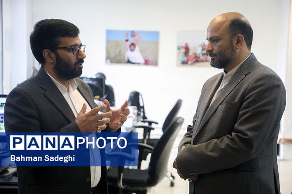 بازدید رئیس سازمان نوسازی، توسعه و تجهیز مدارس کشور از خبرگزاری پانا