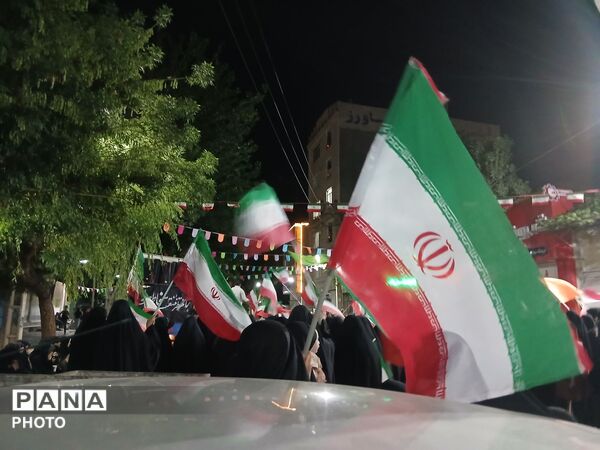 نود و دومین شب ایستادگی مردم زیبادشت در بیعت با آرمان‌های انقلاب