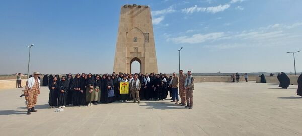 کاروان راهیان نور دانش‌آموزان دختر خراسان شمالی