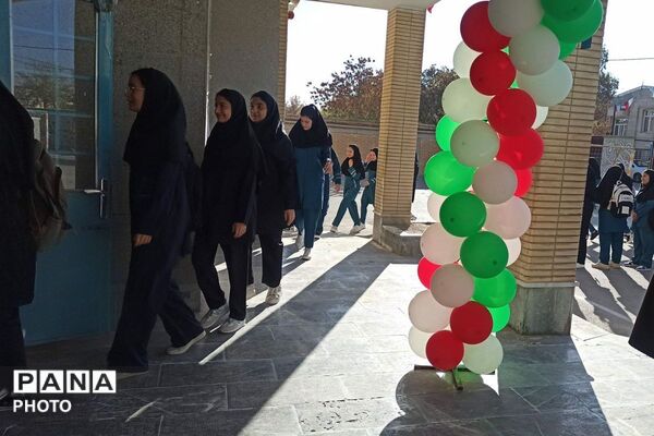 بازگشایی مدرسه شاهد ریحانه در شیروان