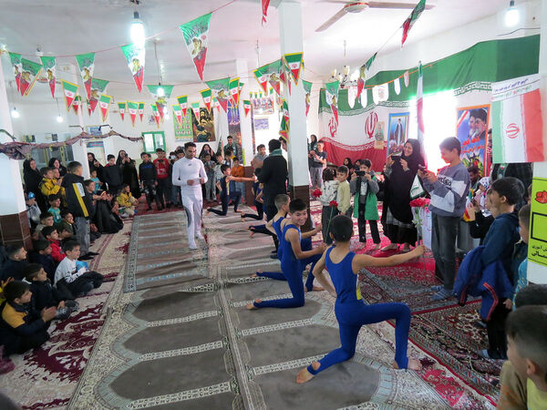 برنامه گرامیداشت دهه فجر روستای  سلولی