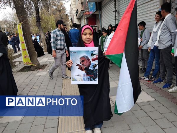 راهپیمایی روز جهانی قدس شهرستان نیشابور 