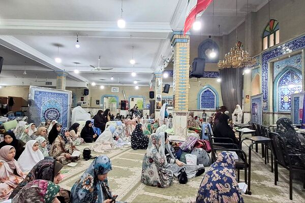 اعتکاف دانش‌آموزی مسجد اعظم قلعه‌نو