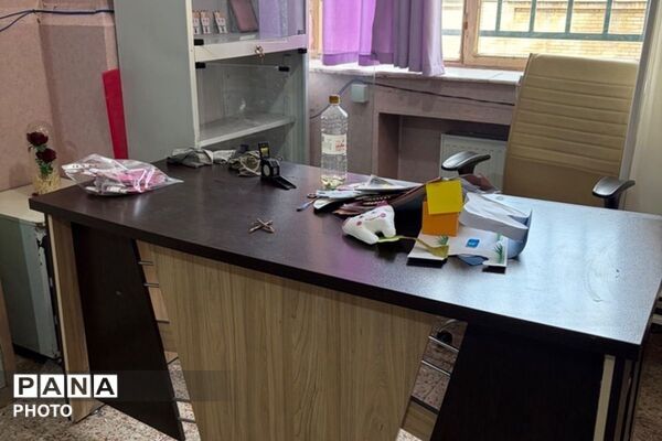 مهر ماه با طعم سلامت و آماده کردن  اتاق بهداشت مدرسه ستایش و صابران یک 