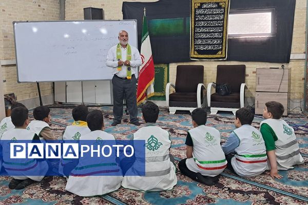 برگزاری پیش اردوی ملی دانش آموزان پیشتاز ناحیه دو شهرری 