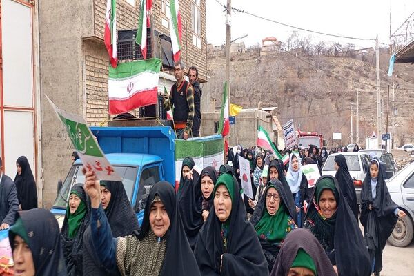 راهپیمایی یوم‌الله ۲۲بهمن ماه،  سالگرد ۴۷سالگی انقلاب اسلامی در شهر بار