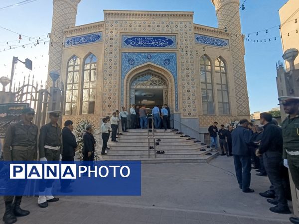 تشییع پیکر زنده یاد جناب سرهنگ حسین بیات مختاری