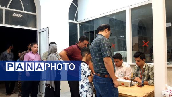 حضور با شکوه مردم اشکذر در انتخابات ریاست جمهوری