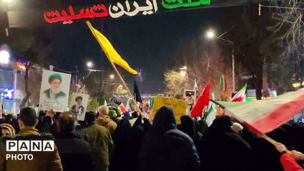 شب چهاردهم اجتماع خونخواهی شهادت امام خامنه ای