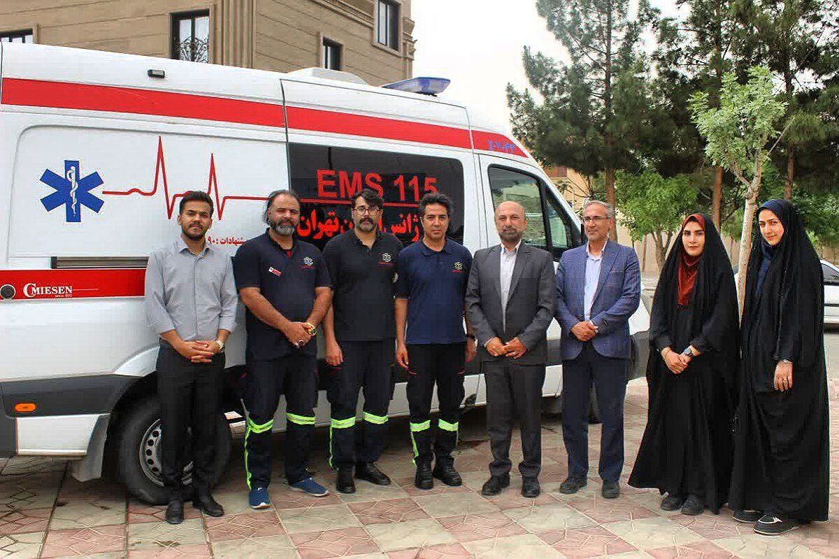 بازدید رئیس اداره آموزش و پرورش جوادآباد از مراکز بهداشتی