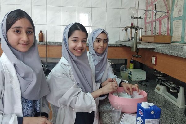 مزه شیرین علم، بستنی علمی