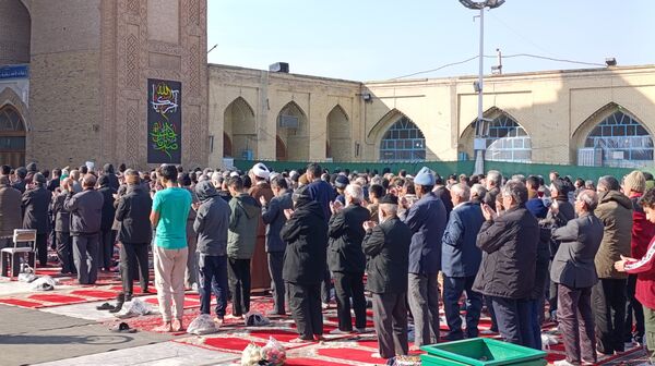 اعتکاف در مسجد جامع شهرستان نیشابور 
