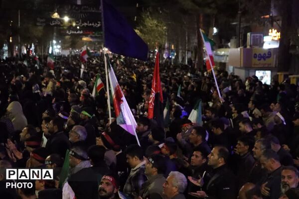 احیا در اولین شب قدر و هشتمین شب مراسم شهادت قائد امت آیت الله خامنه ای 