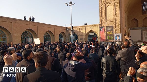 عزاداری شهادت مظلومانه امام خامنه ای 
