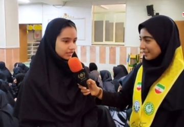 جوانه‌های پرشور دبیرستان حضرت فاطمه(س) قم