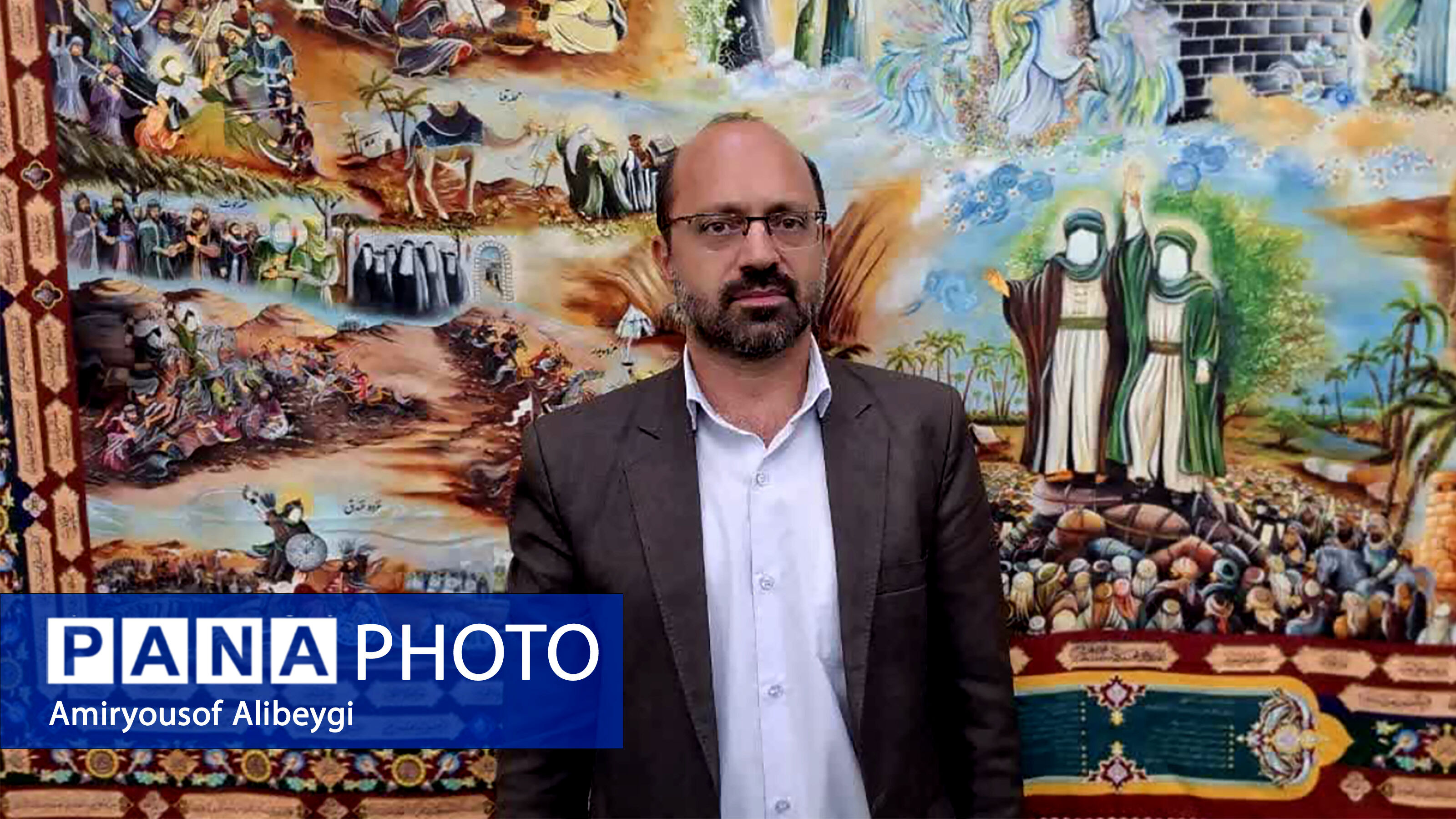دعوت معاون پرورشی آموزش و پرورش کاشان برای حضور پرشور در مهمانی کیلومتری غدیر