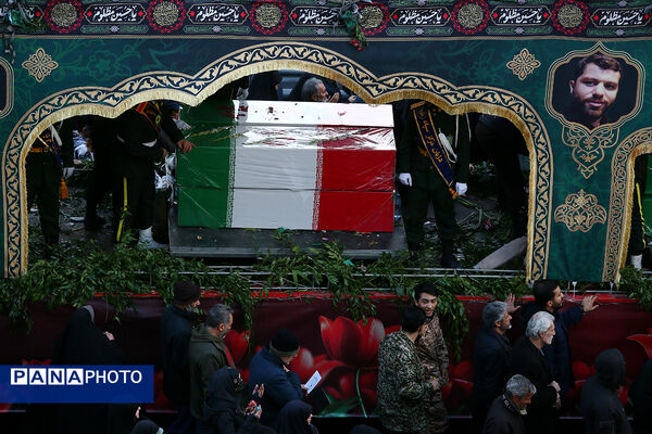تشییع شهدای امنیت تهران - 2