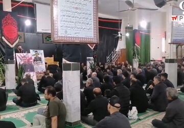 پاسداری از یاد و نام قهرمان شهر دیباج در ماه محرم
