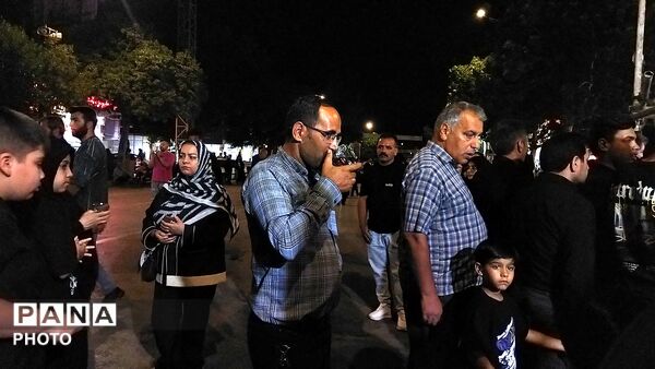 موکب شهدای روستای آهوان در چهارمین شب ماه محرم ۱۴۰۵
