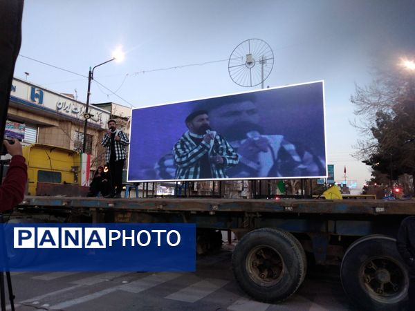  مهمانی کیلومتری ولادت امام زمان ( عج ) و اعیاد شعبانیه 