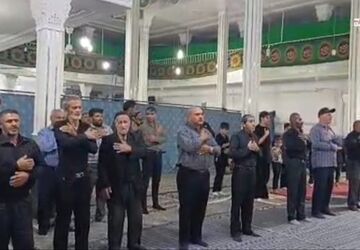 دل‌های بی‌قرار، در شب اربعین شهر کلاته رودبار